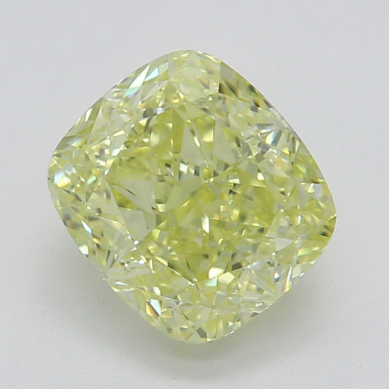 Laden Sie das Bild in den Galerie-Viewer, 1,11 Karat Fancy Yellow Even, natürlicher, geschliffener, farbiger Diamant, Anlagediamant, Einkaräter
