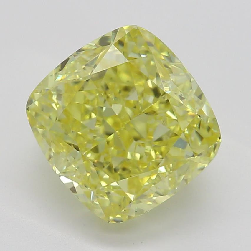 Laden und Abspielen von Videos im Galerie-Viewer, 1,51 Karat Fancy Intense Yellow Even, natürlicher, geschliffener, farbiger Diamant, Anlagediamant, Eineinhalbkaräter
